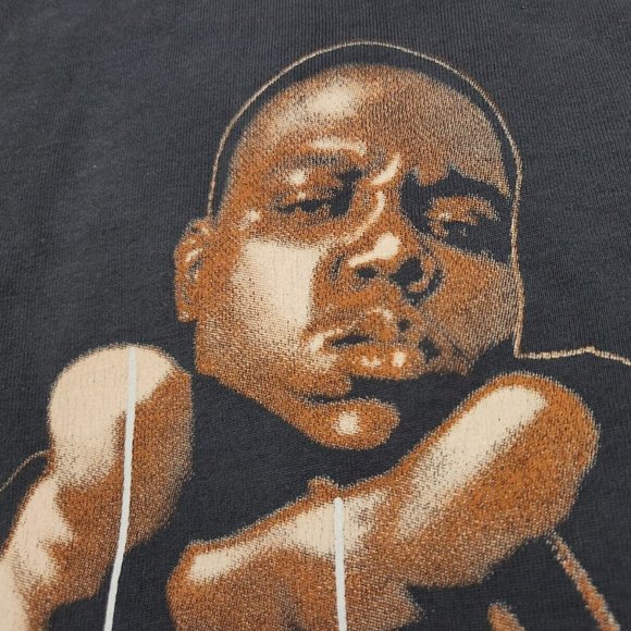 VINTAGE Winterland Biggie Smalls T-Shirt Tee Notorious B.I.G. Puppet Strings 90s - Picture 9 of 9
